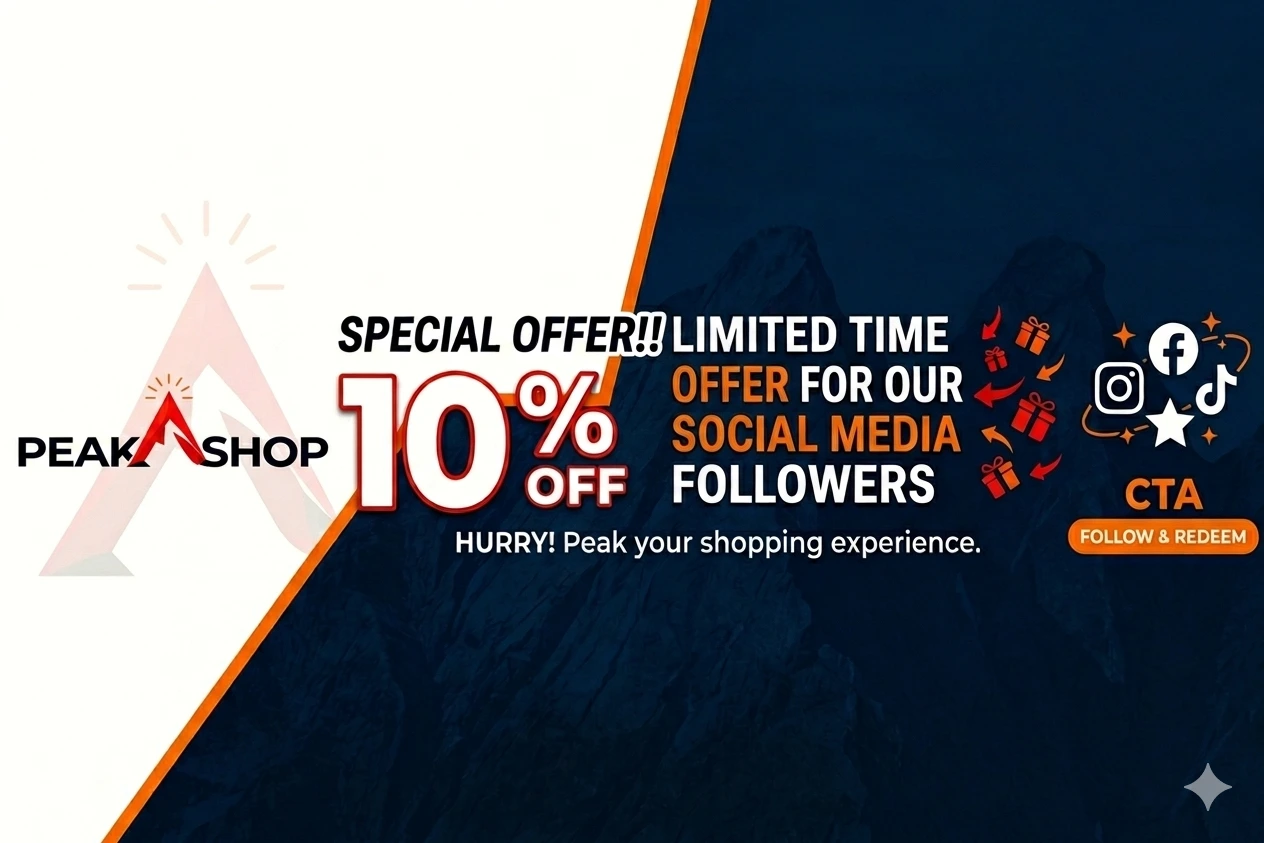 10 % OFF for Followers
