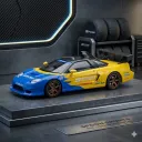 POPRACE 1/64 SPOON SPORTS NSX-R GT